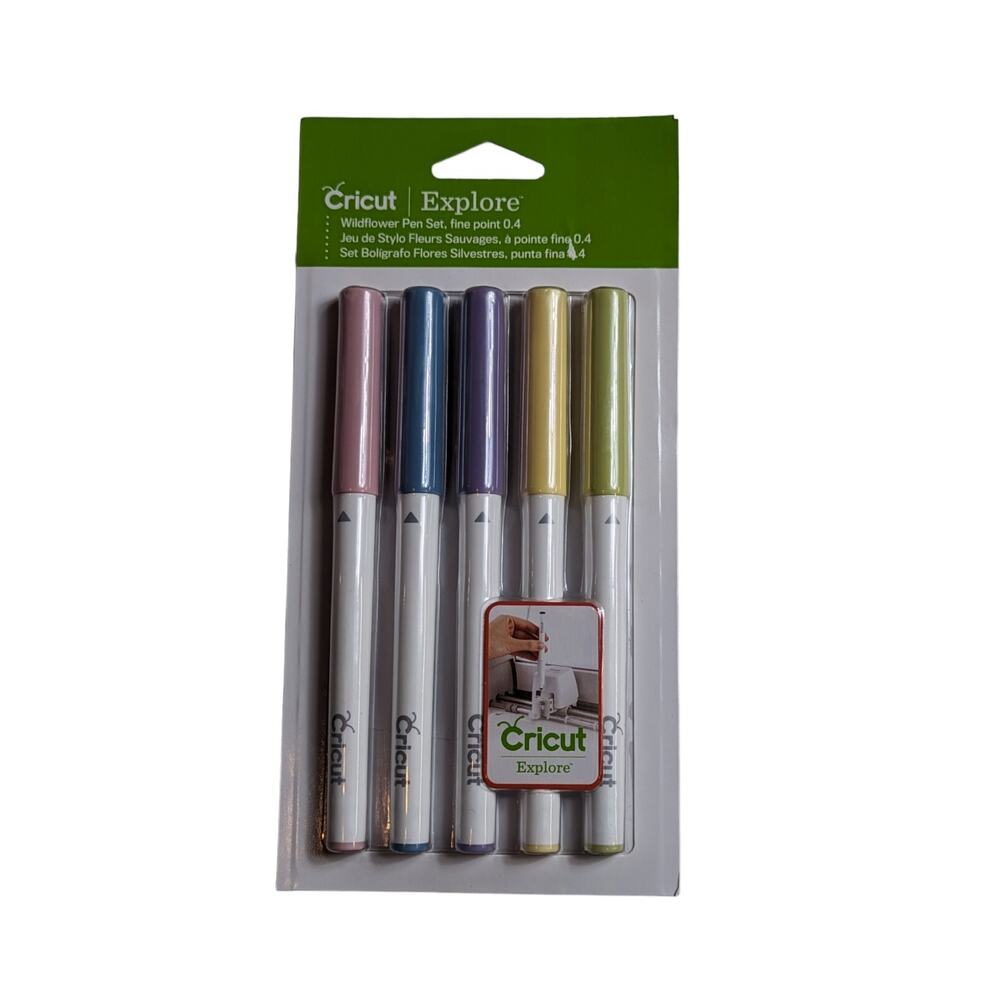 Cricut Explore Wildflower Pen Set Fine Point 0.4 Water based Nontoxic Acid Free